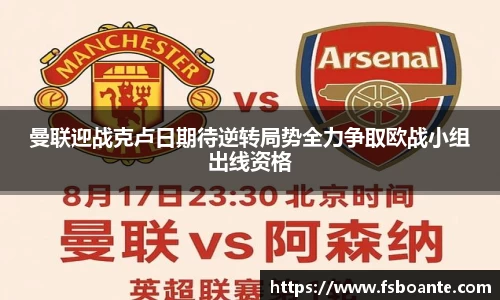 曼联迎战克卢日期待逆转局势全力争取欧战小组出线资格